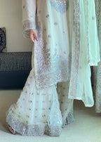 Four Season Boutique FARSHI GHARRARA CREAM Women 3pcs