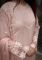 Inaaya Fashion Sunaira Pastel Pink Women 3pcs