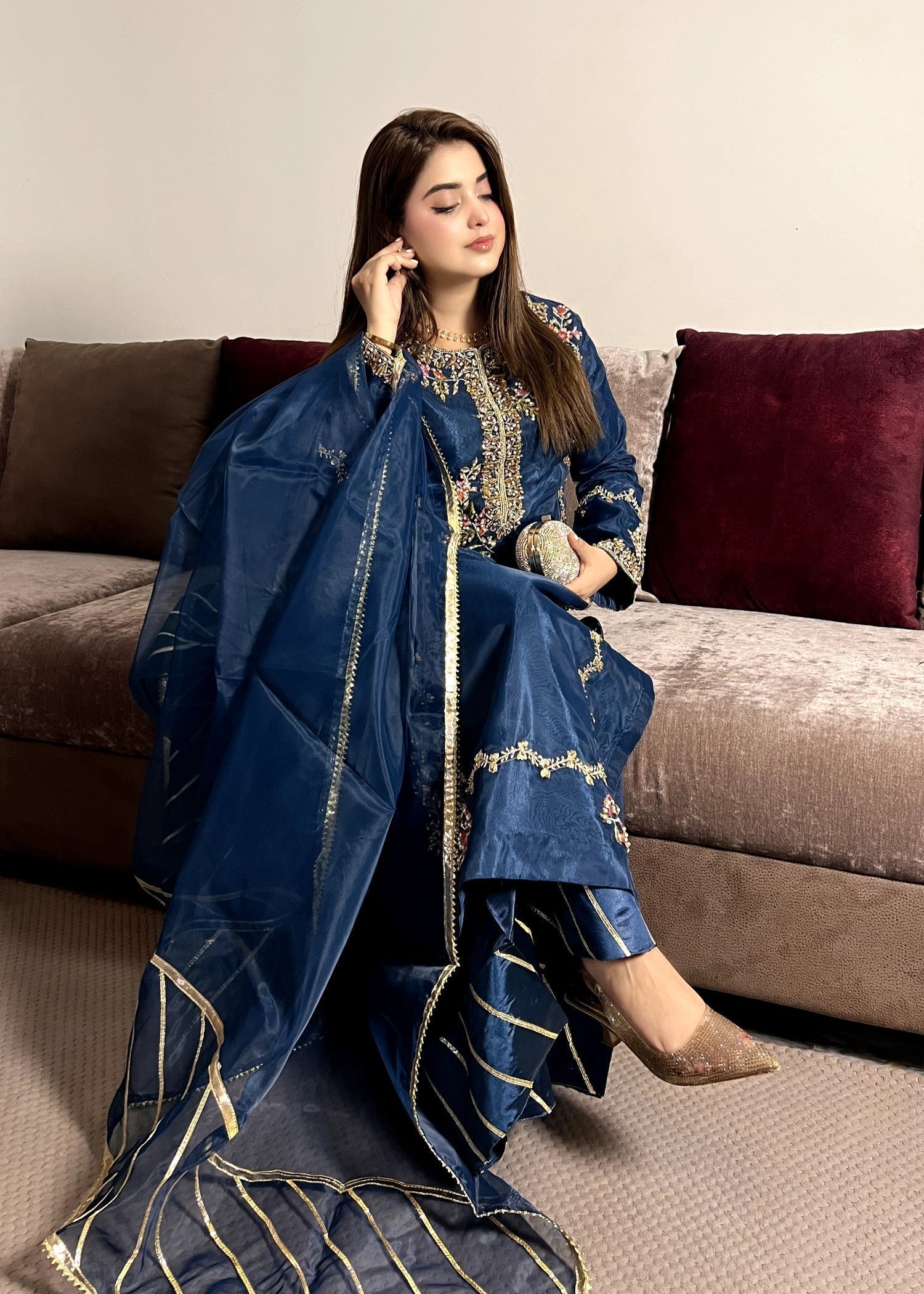 Miss & Mrs Zink long aqsa Women 3pcs