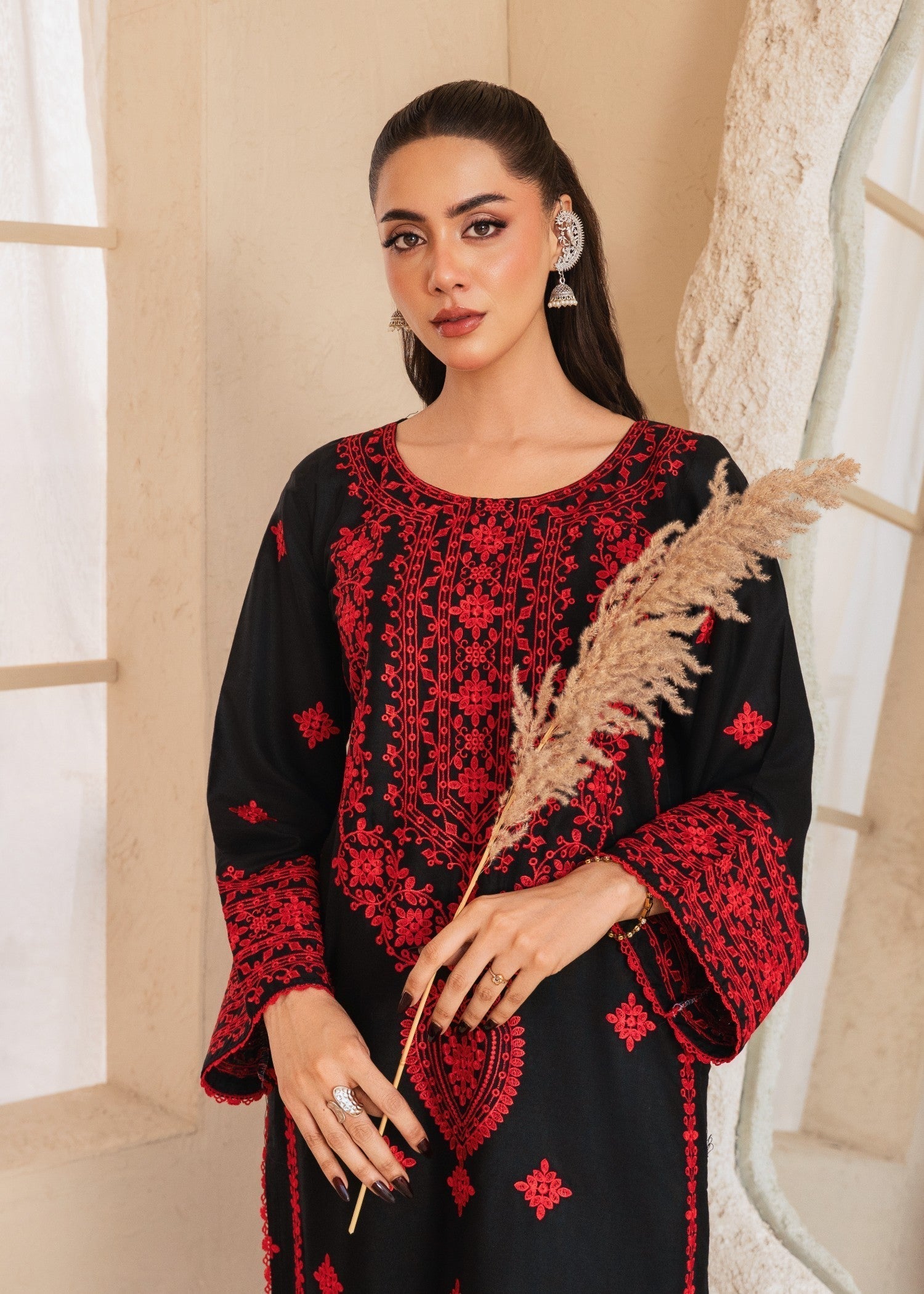 Tehzeeb Libas GLAZE EMBROIDERED Women 2pcs