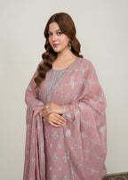 Four Season Boutique JUMMI 12 CHIFFON PINK Women 3pcs