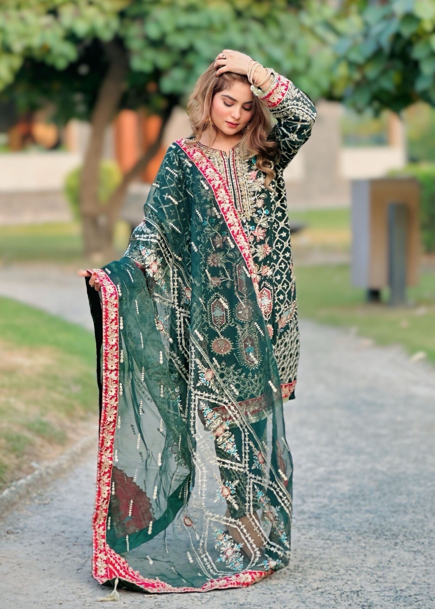 Waniya Awais WAS 92 Women 3pcs