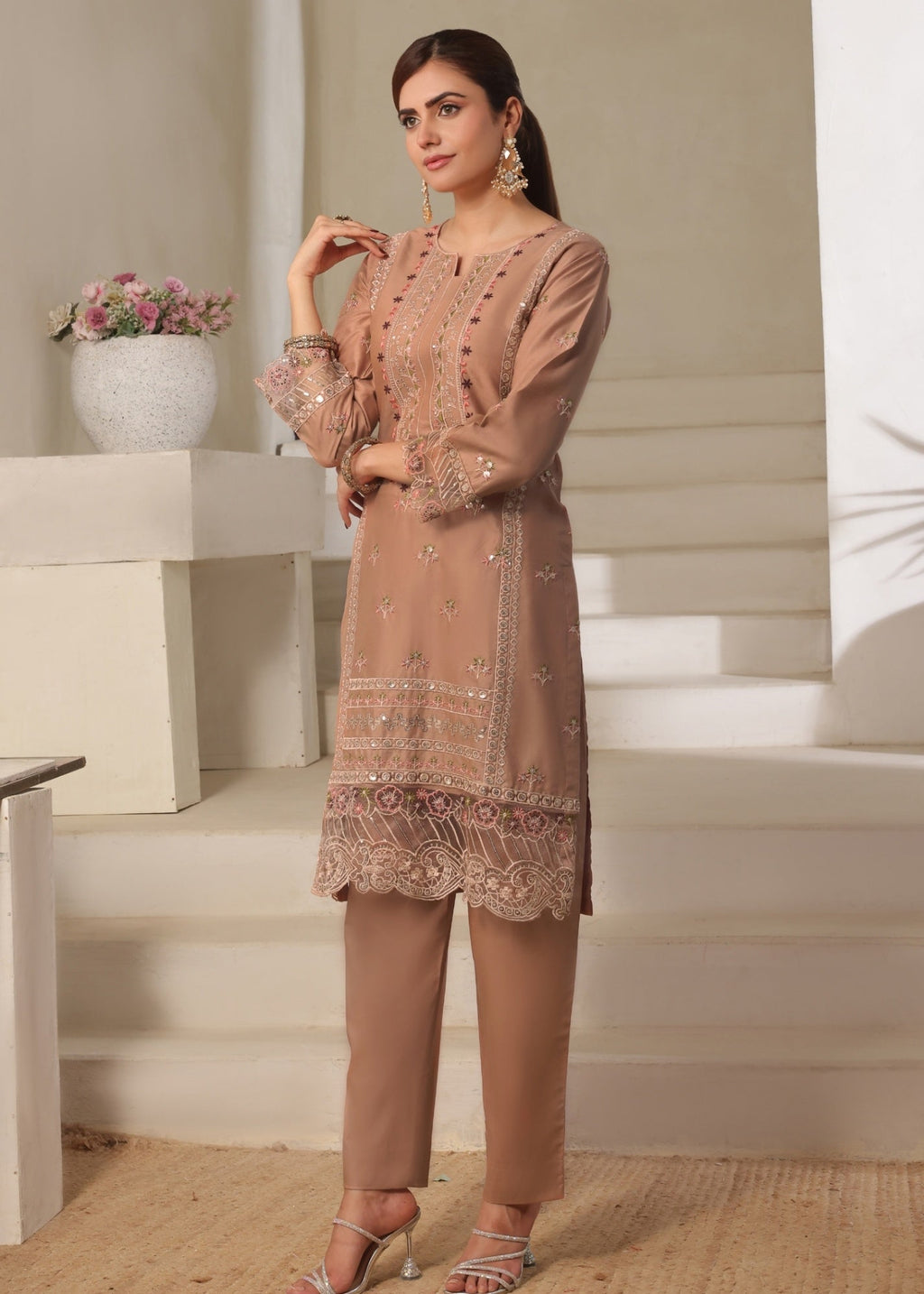 Ayra Pret Mushq Light Taupe Women 2pcs