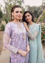 Maira Fashion Lilac Silk Plazo Set 75 Women 3pcs