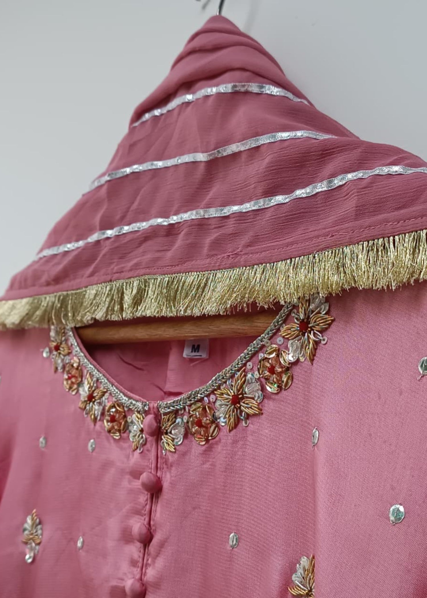 Lubana Store PARWAAN BLUSH PINK Women 3pcs