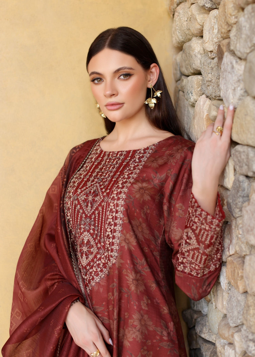 Mohagni BLS 51 STITCHED I UNSTITCHED Women 3pcs