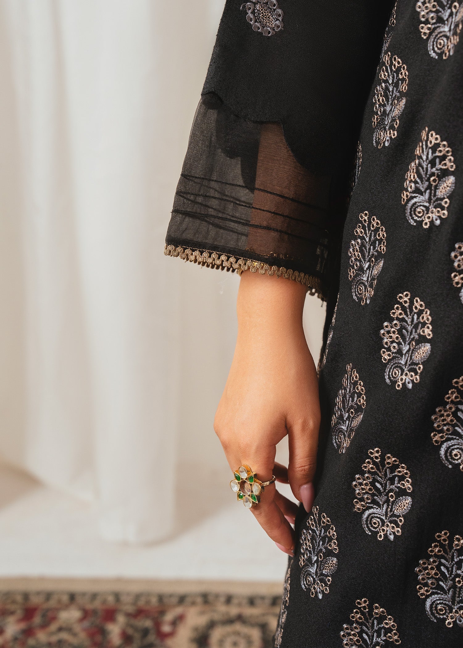 Zoya&Zafar Sundar Saffron Women 3pcs