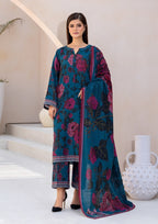 Bin Tayyab BT006553 D BLU Women 3pcs