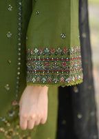 Libas Thread Olive Whisper Women 3pcs