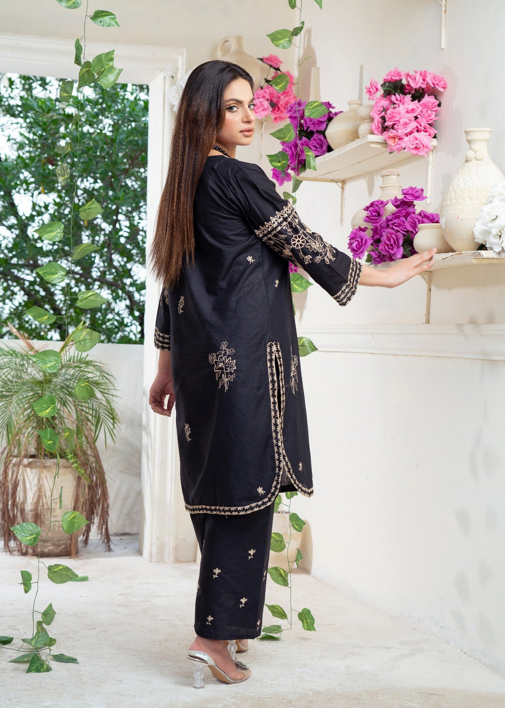 Afsarah Aswad Women 2pcs