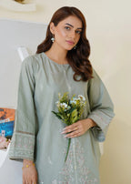 The Turkish Wear Lajwanti Pastel Green Women 2pcs