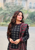 Tehzeeb Libas Chunri Farshi Women 3pcs