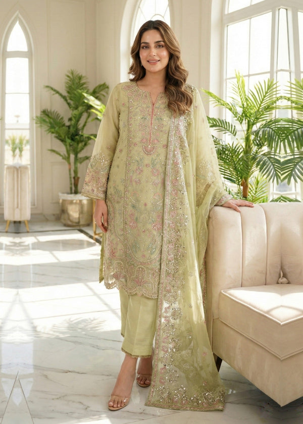 Diara Couture NOURAH DF 68 MINT GREEN Women 3pcs