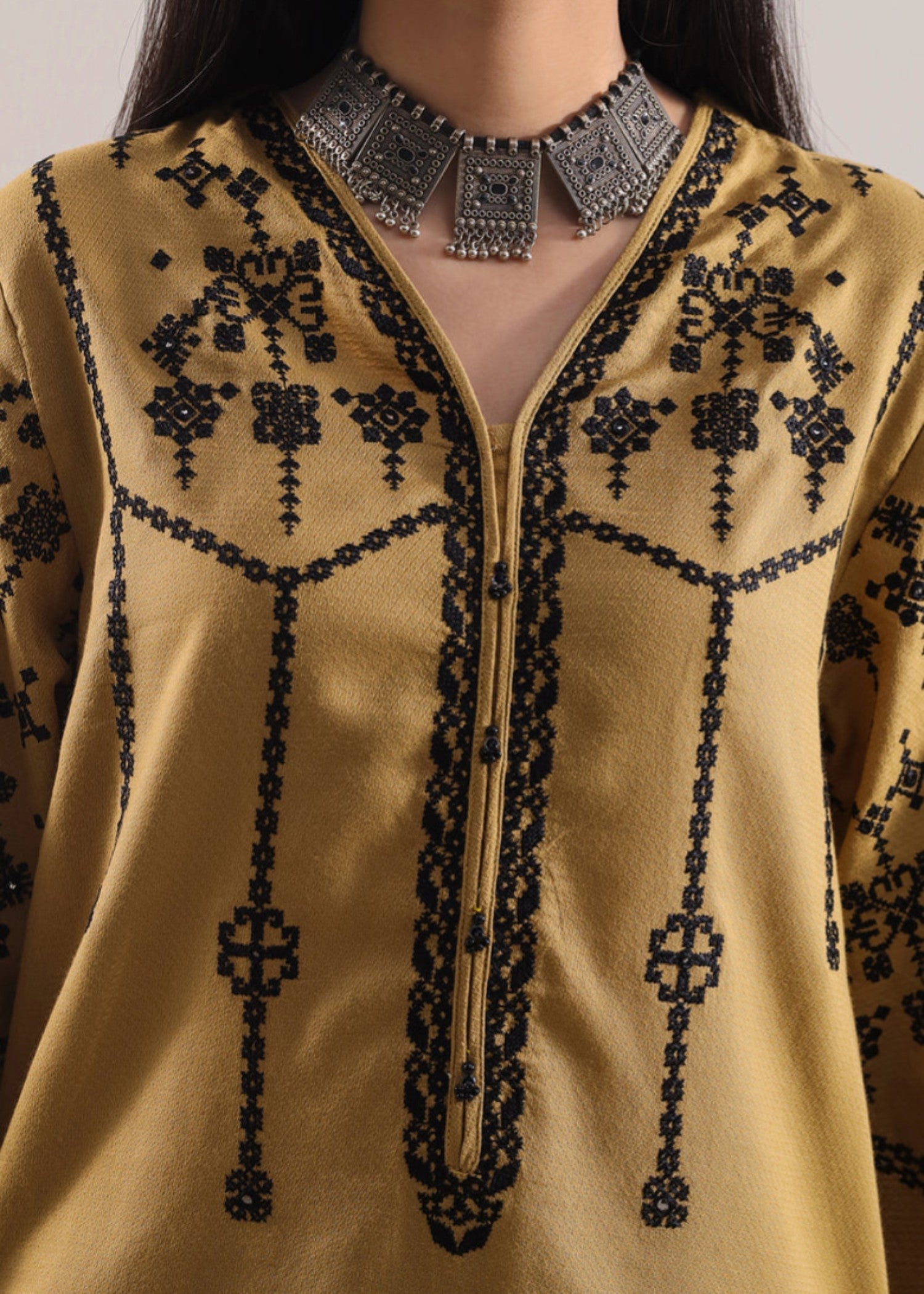 Saya Luxury Pret Embroidered Cotton Jacquard Stitched W3LP 067 Women 3pcs