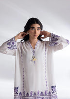 Sana Safinaz Stitched Basic Shirt + Bottom SS25BSP341P2T Women 2pcs