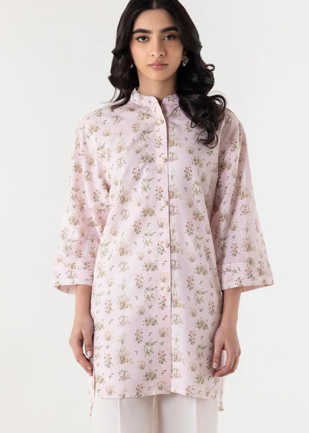 Sana Safinaz Stitched Multi Printed Shirt SS25BSP117 Women 1pcs