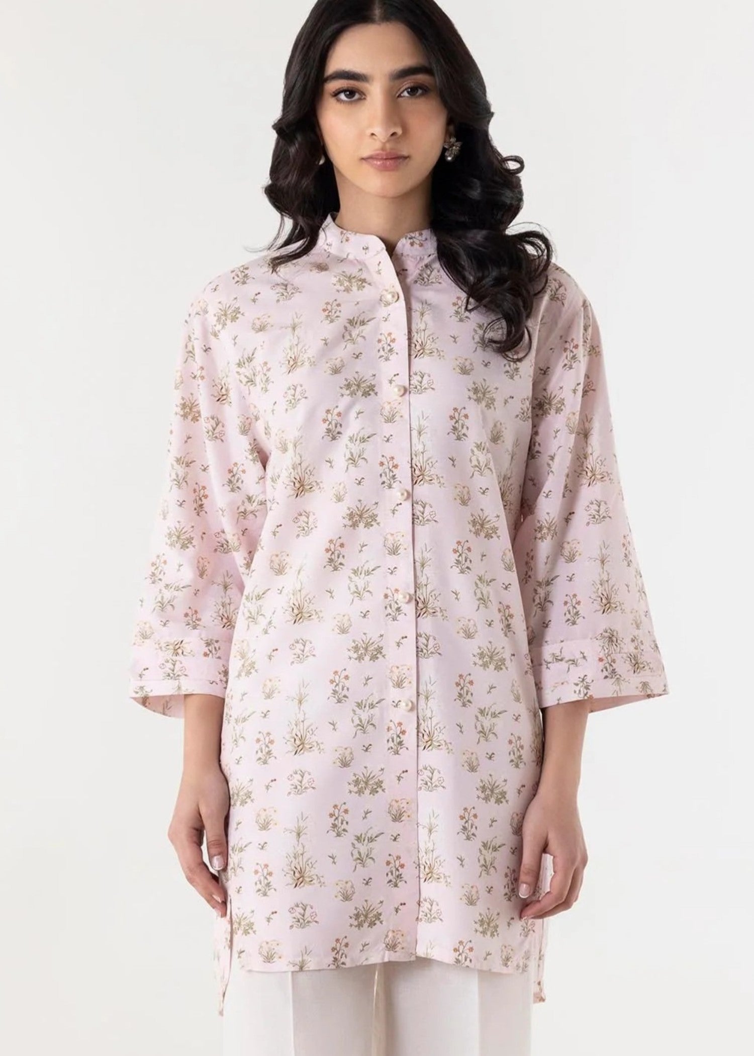 Sana Safinaz Stitched Multi Printed Shirt SS25BSP117 Women 1pcs