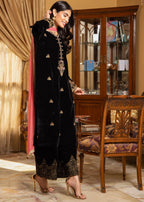 Oh Chintz Black Velvet Set Women 3pcs