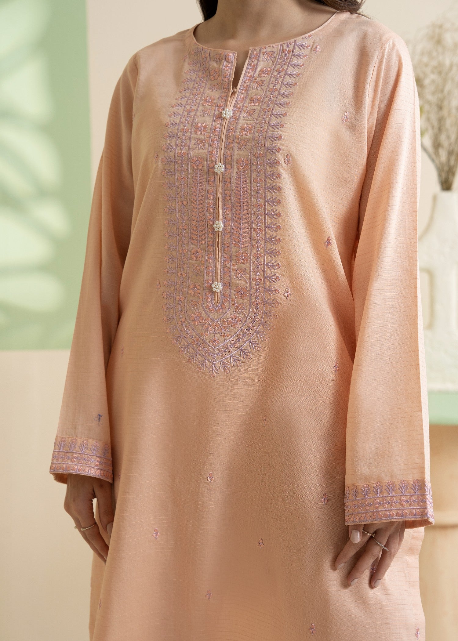 Zellbury WPS2531718 Peach Women 3pcs