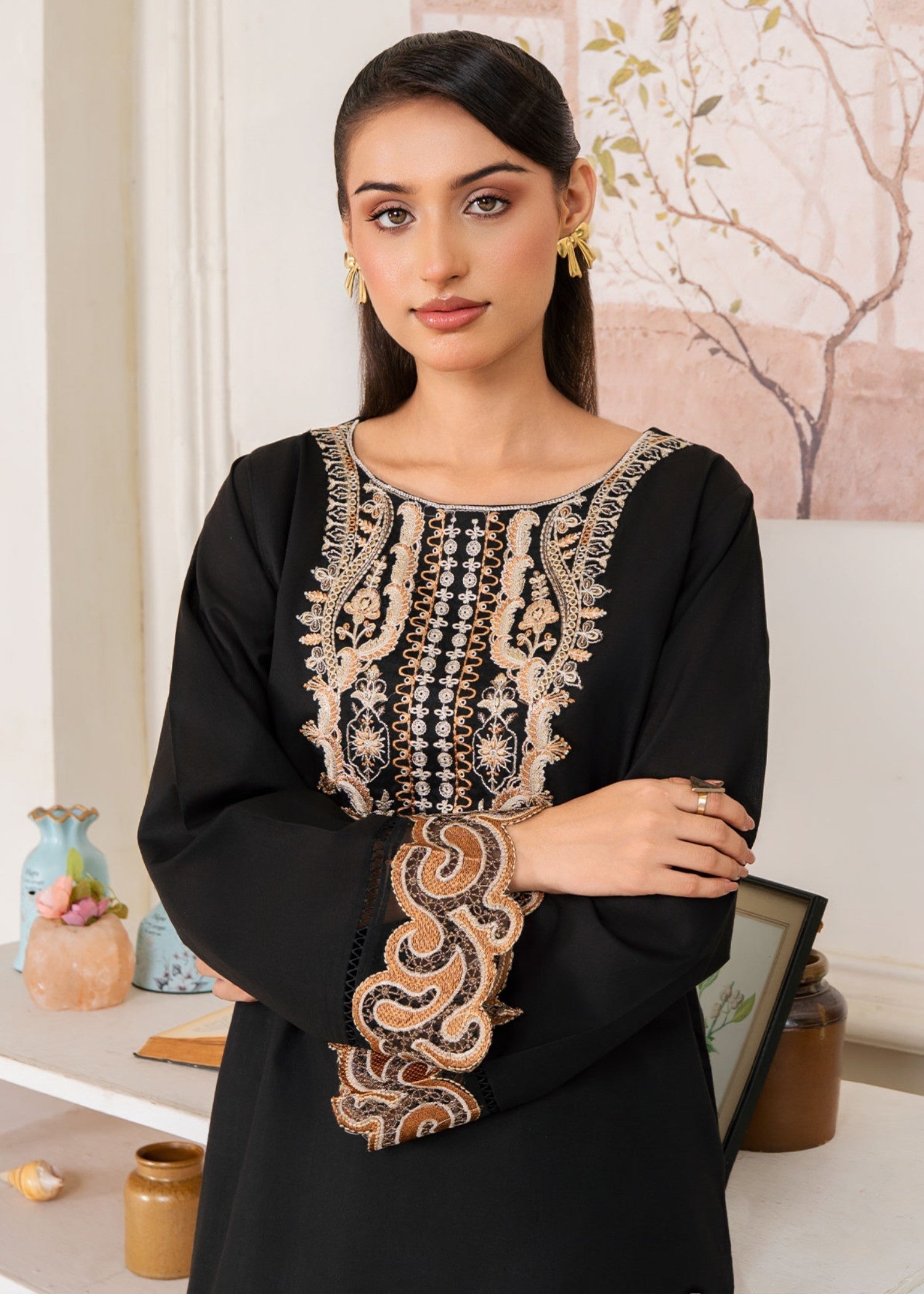 Safwa EMB PRET P000945 Women 2pcs
