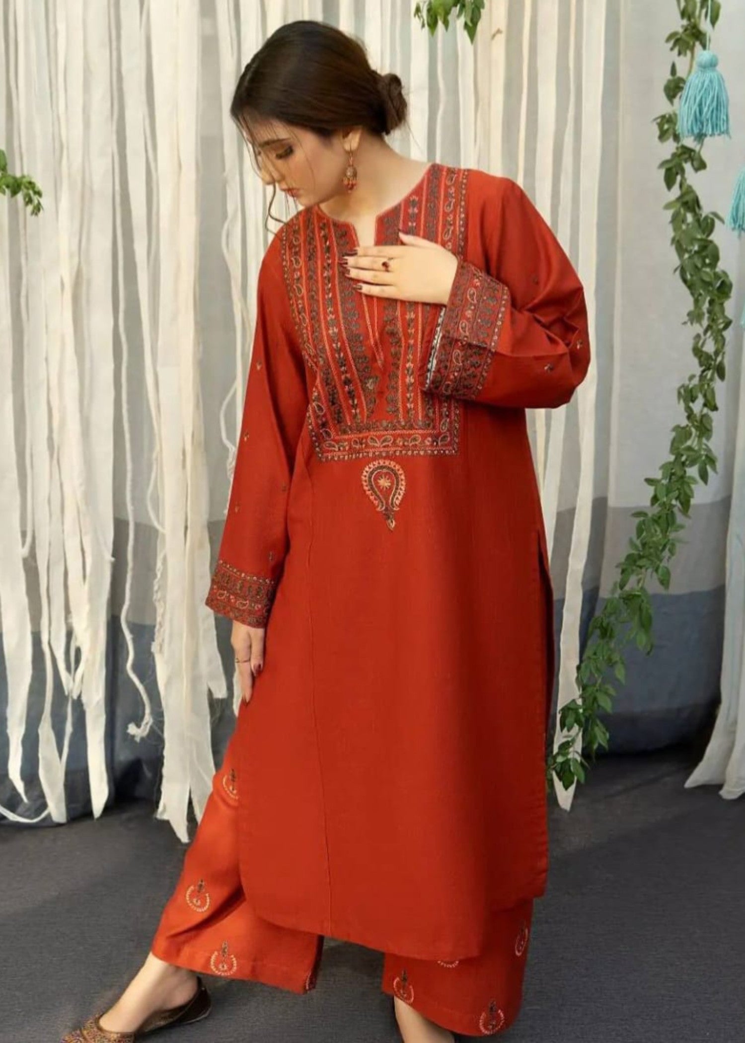 Tehzeeb Libas AYAT SUIT WITH SHAWL Women 3pcs