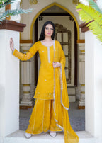 Miss & Mrs Chiffon ada c Women 3pcs