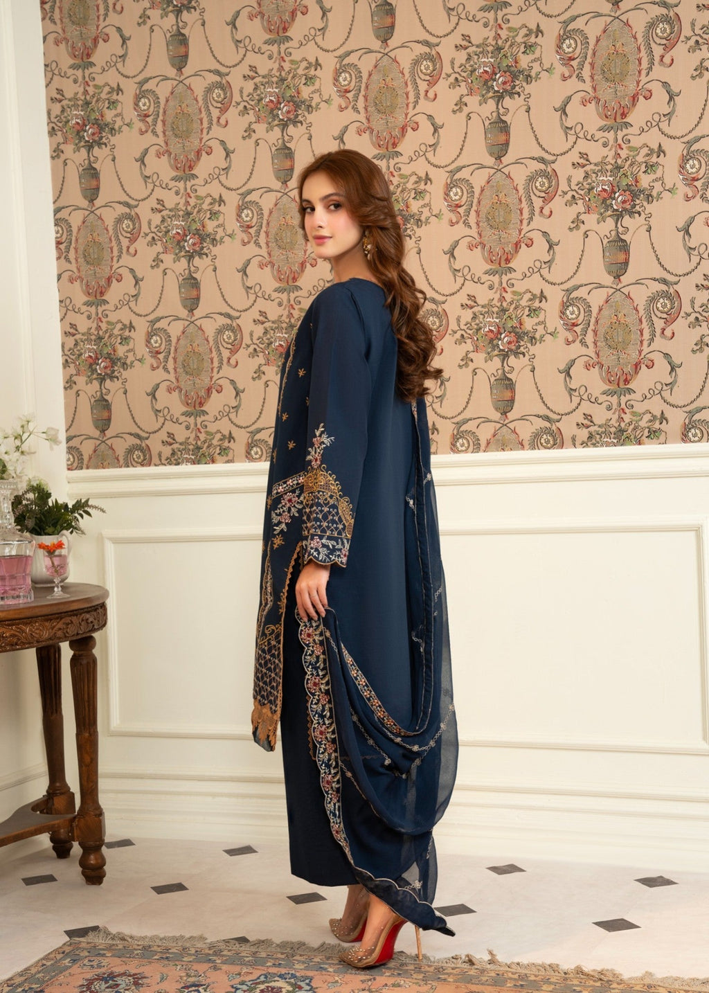 Maisa By Seven Star Luxury Embroidered | CLE 0202 Women 3pcs