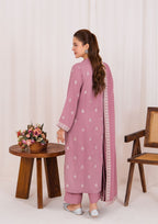 Yolo Pret Embroidered Silk Karandi with Embroidered Border Shawl AML W25 0032 Women 3pcs