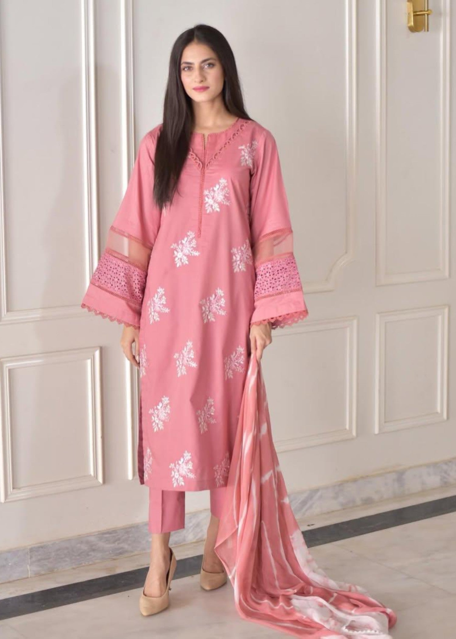 Bin Fatteh Fashion PINK AURA Women 2pcs