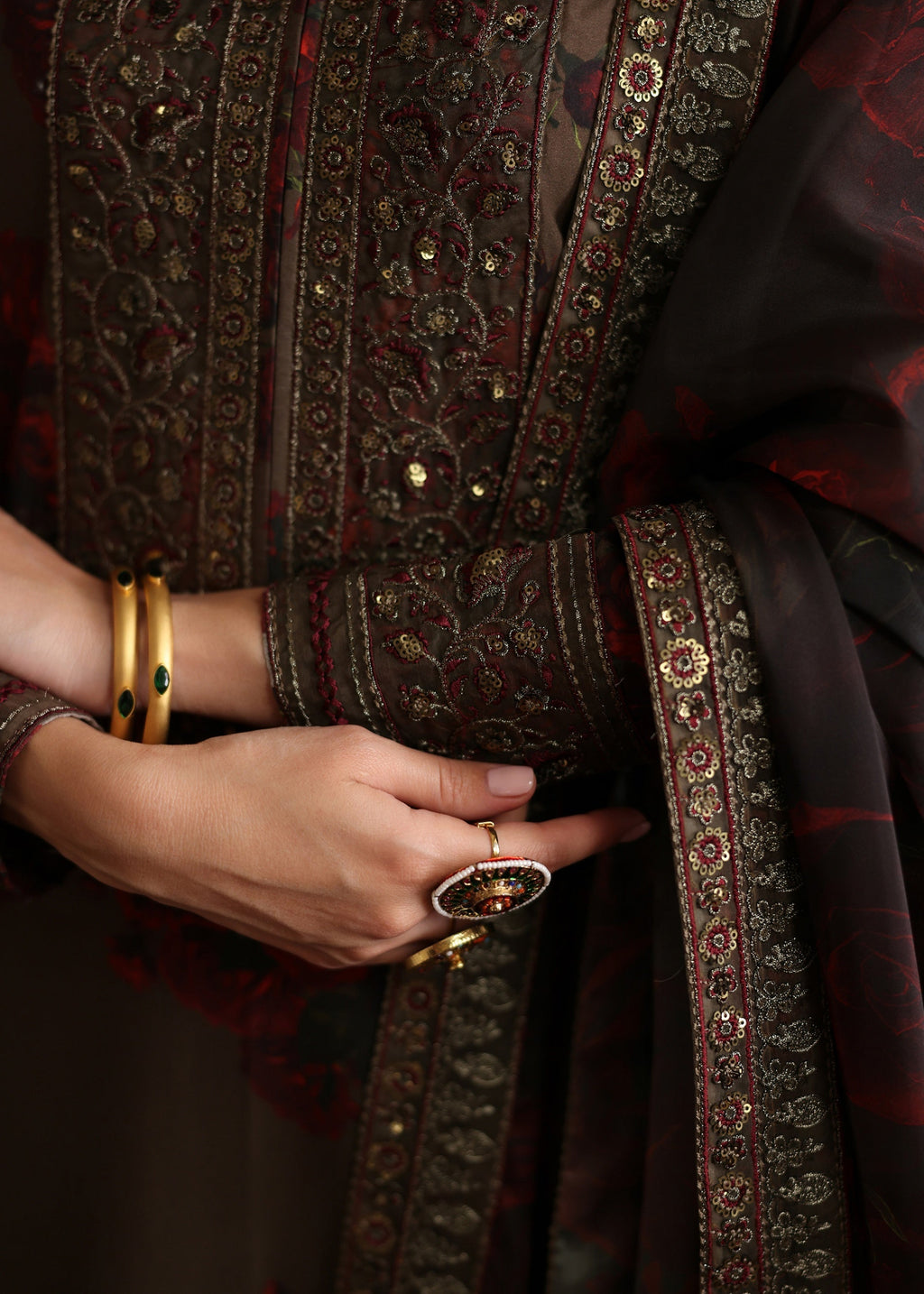 Humjoli BROWN ROME Women 3pcs