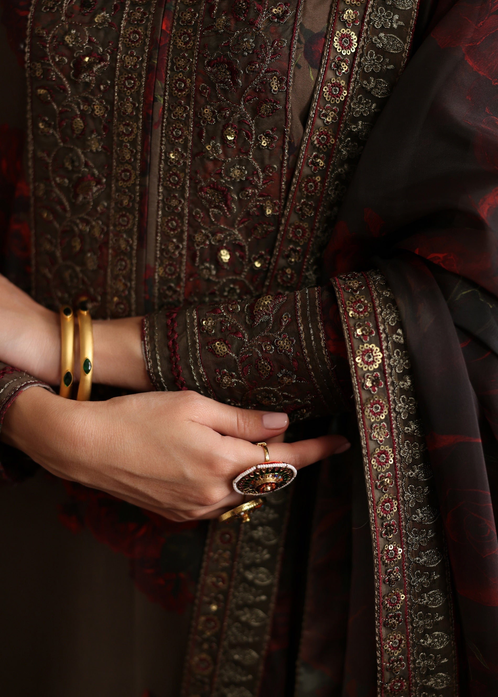 Humjoli BROWN ROME Women 3pcs