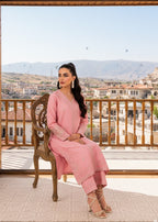 The Turkish Wear Dastak Embroireded Set Women 2pcs