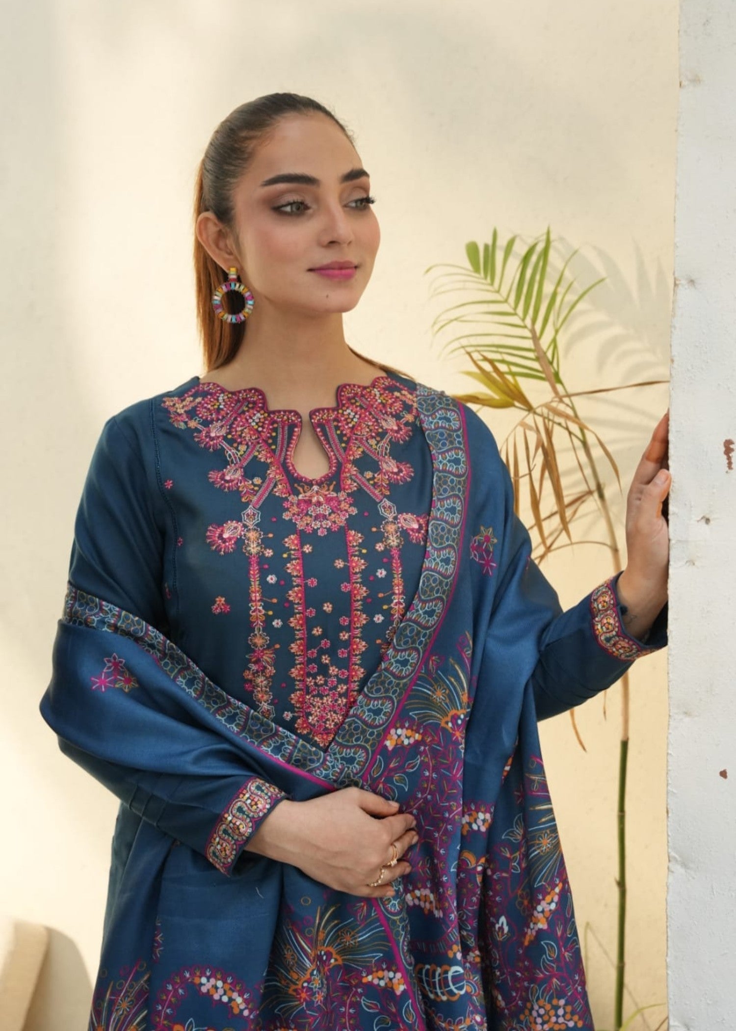 Designer Rack Dhanak luxury embraided zink Women 3pcs