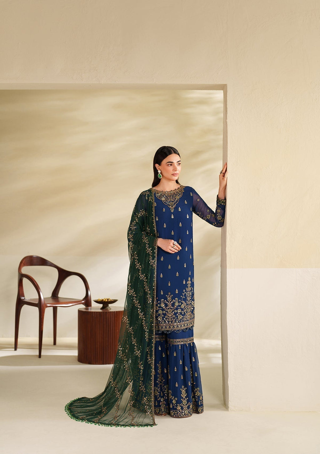 Bin Tayyab BT006528 NBL Women 3pcs