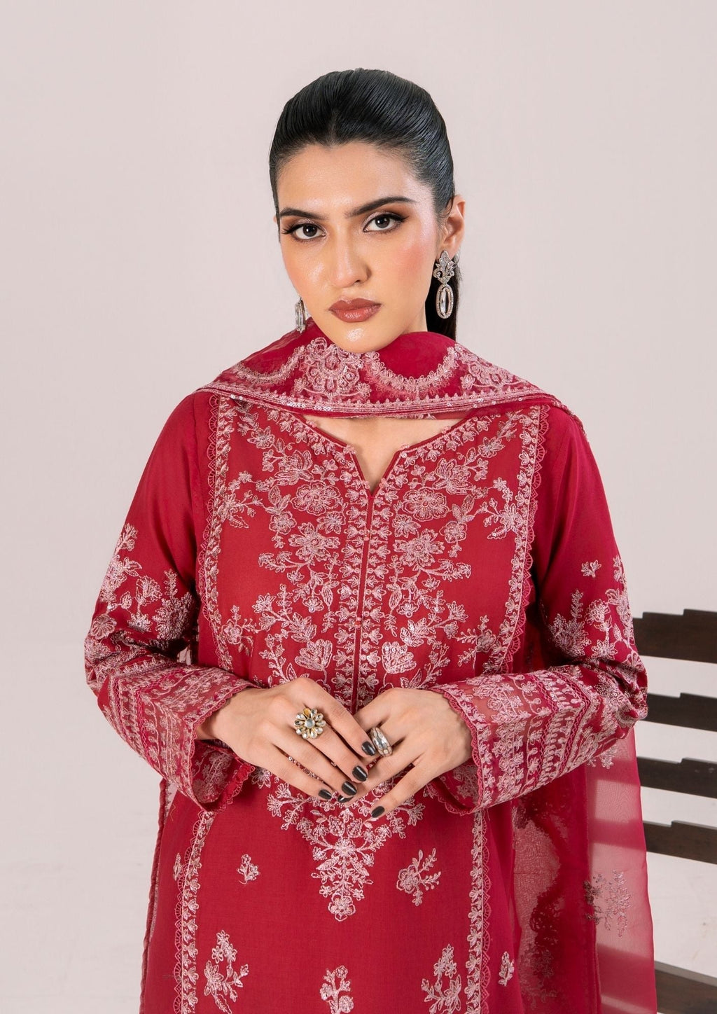 Alfatah Pret Embroidered Lawn ZAUQ S25 0002 Women 3pcs