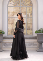 Alyssa BLACK MAXI ALM03 Women 2pcs