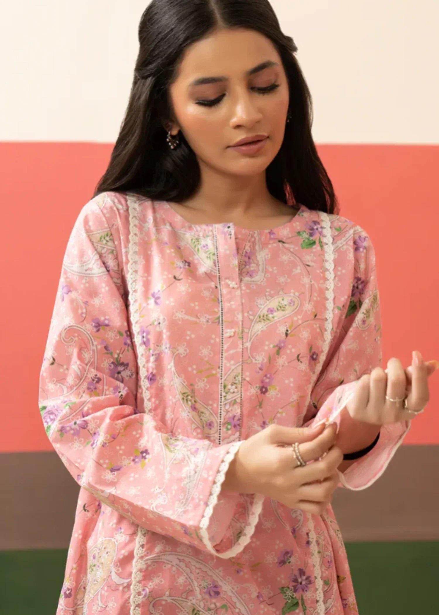 Zellbury Kurta Trouser WPS2522038 Women 2pcs