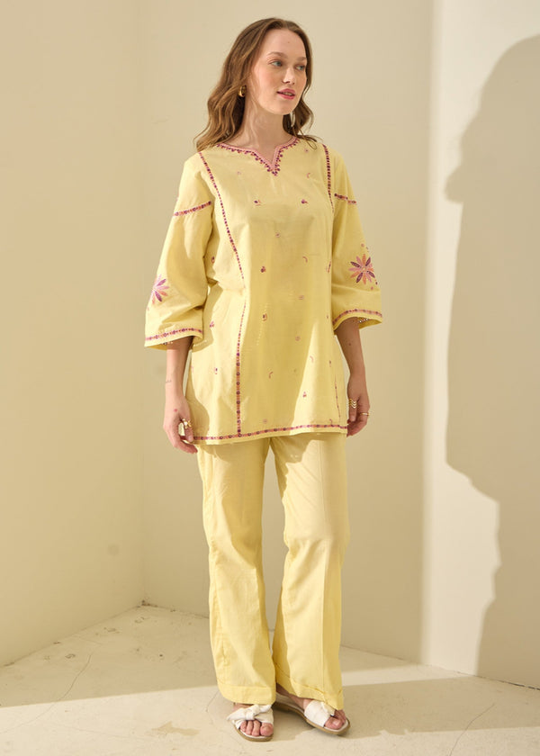 Kiara Ceryn – Embroidered Co ords Set Women 2pcs