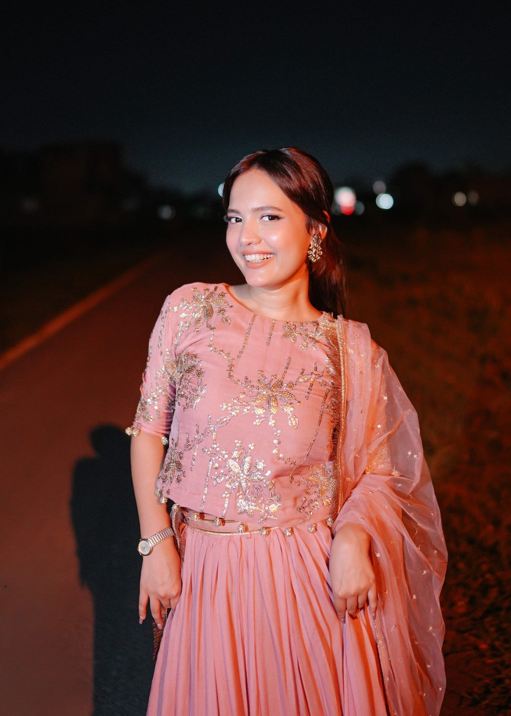 Fashion Trends 4 U Fatima's lehenga Women 3pcs