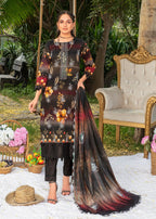 Ayeza Collection Black Kurta Set 06 Women 3pcs