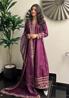 Laal Clothing Plum Musk Women 3pcs