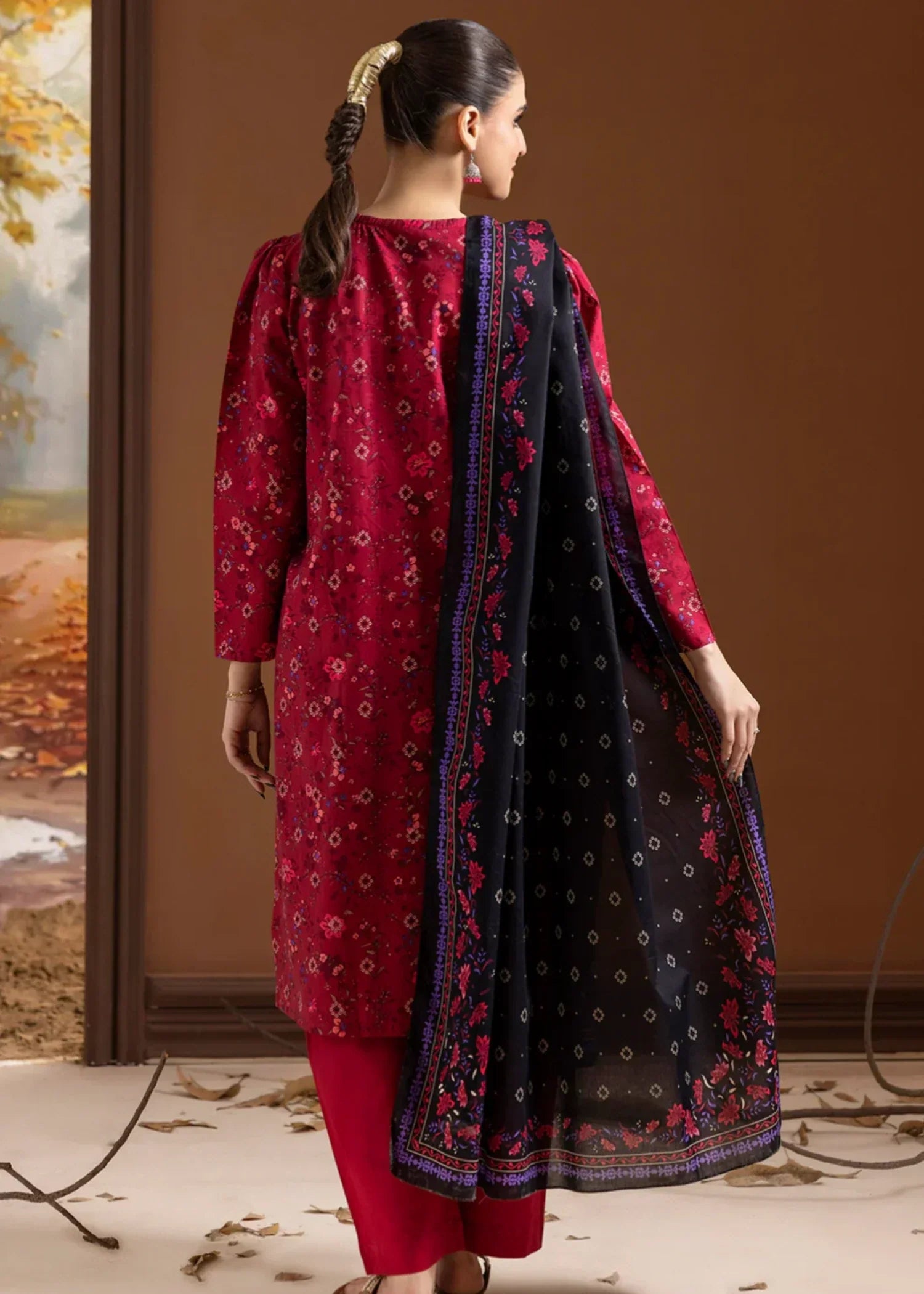 Zellbury WPC2532628 Red Women 3pcs