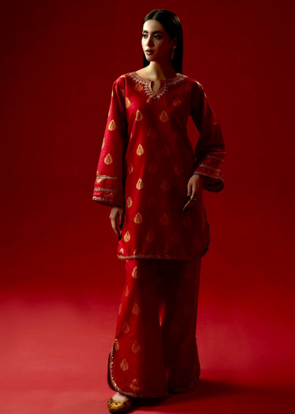 Zeenat & Zoha Ruby Pearl Women 2pcs