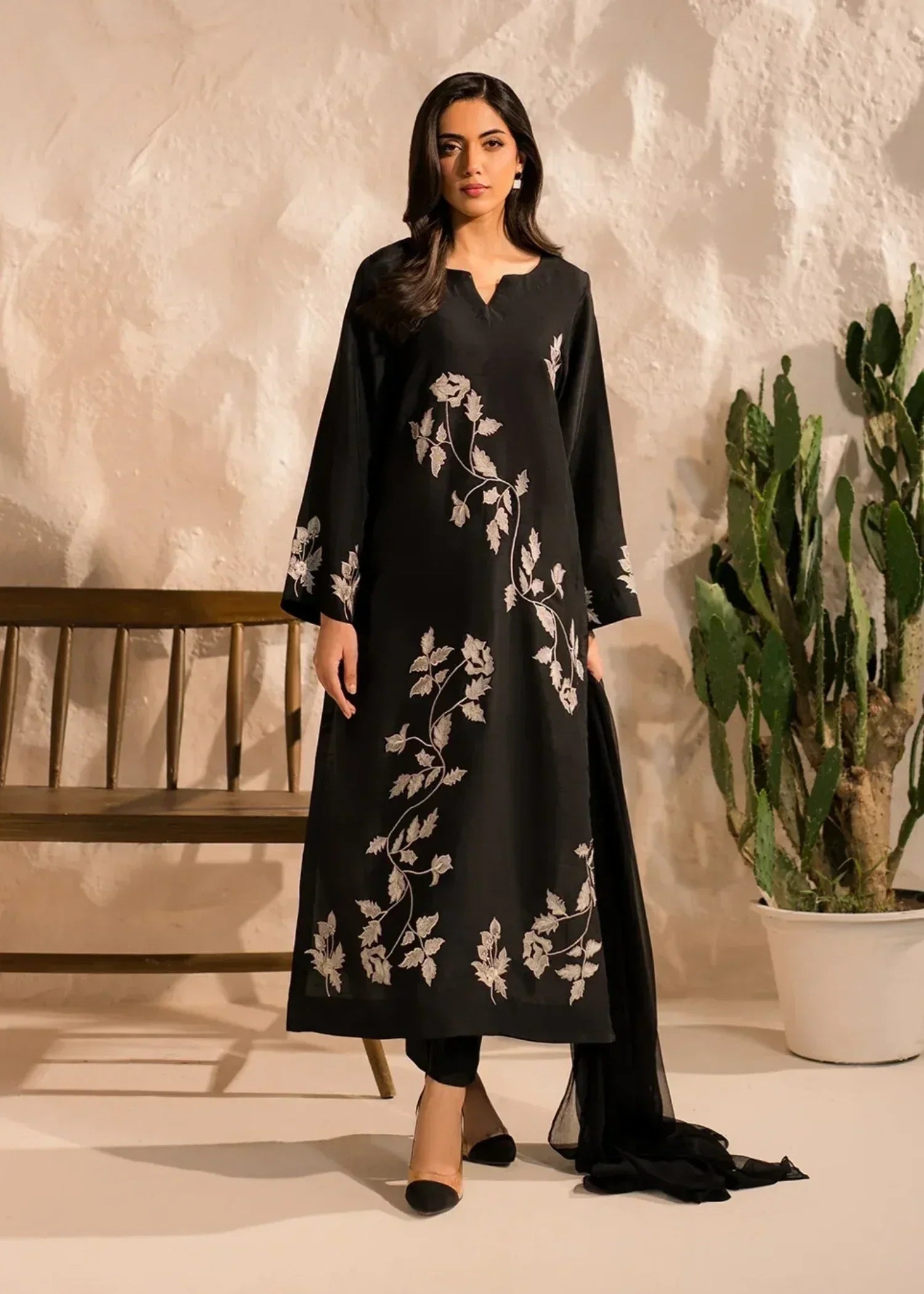 Tawakal Closet BLACK PETALS 03 Women 3pcs