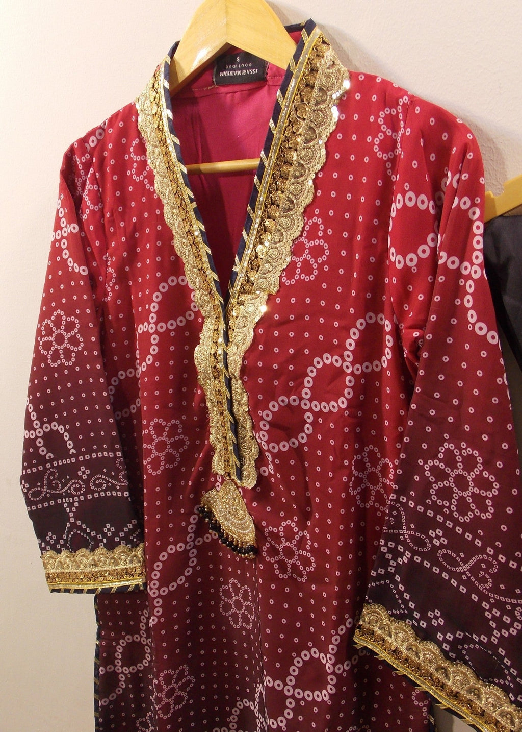 Issa&Maryam CHUNRI MAROON Women 3pcs