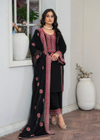 Akhrot Clothing Black red Women 3pcs