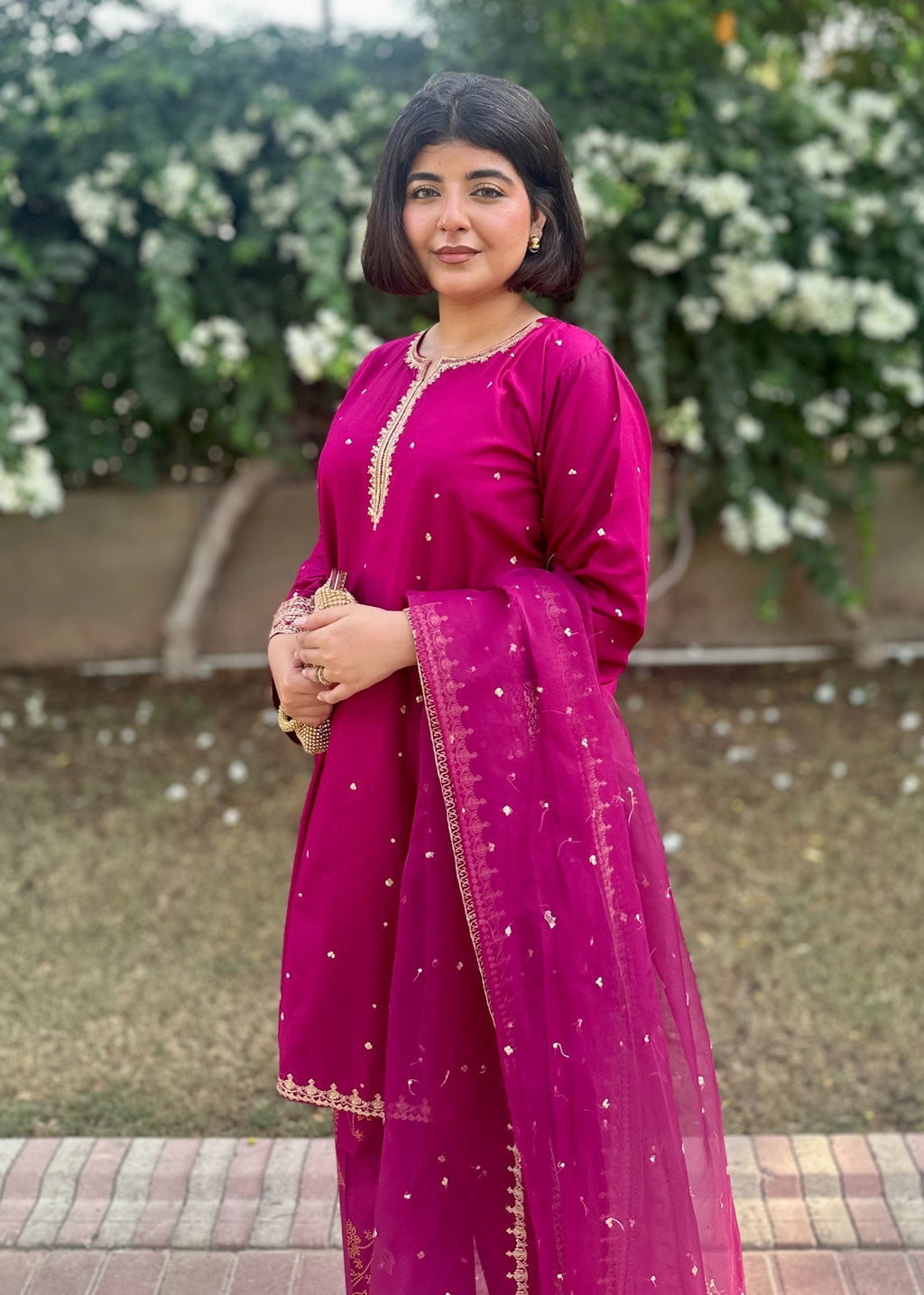 Chaudhary Arts Sofia Embroidered (stitched) Women 3pcs