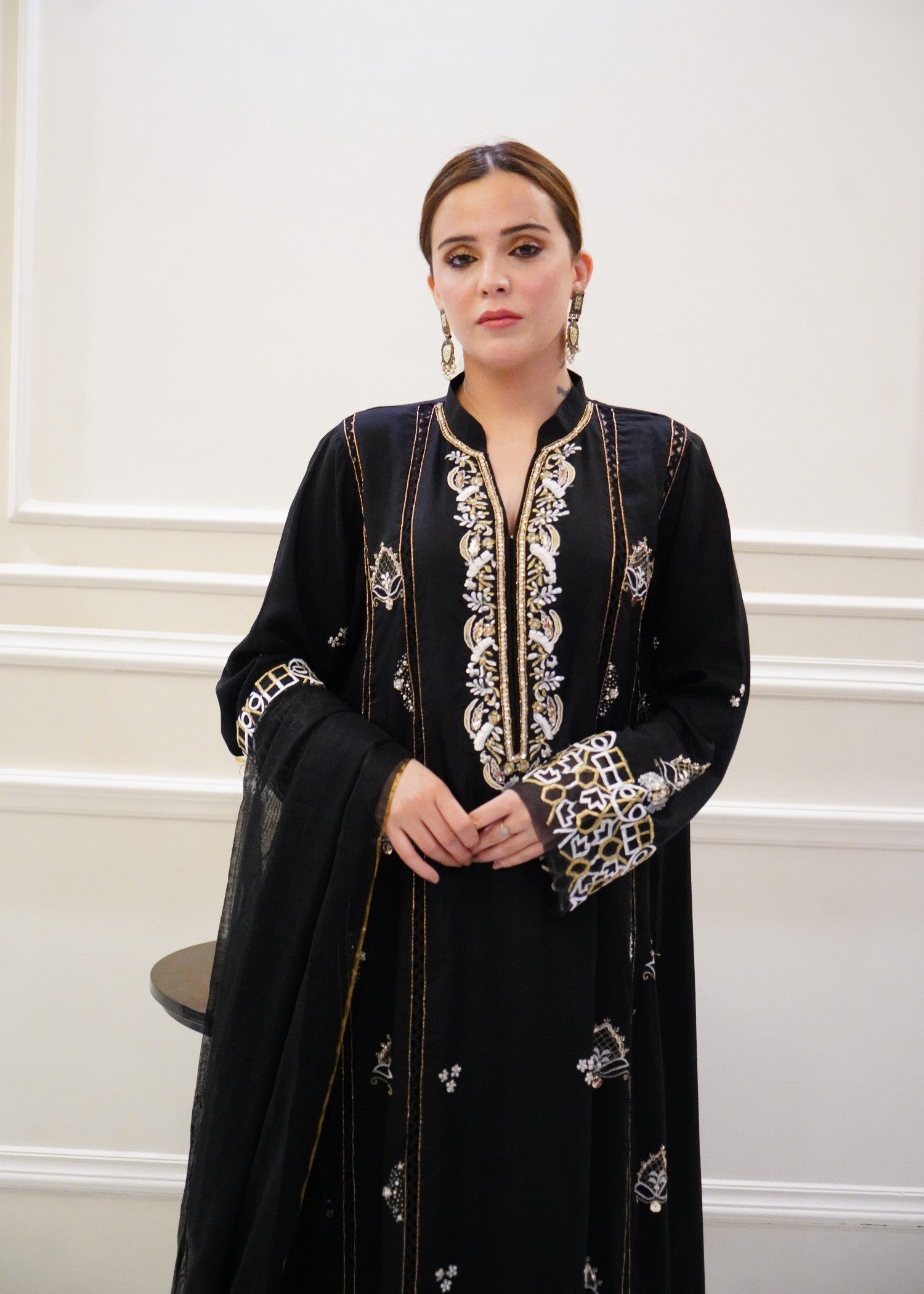 Fernazcouture Black Edit Women 3pcs