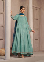 Luxeurs Zebaish Raw Silk Formal Stitched Dress Women 3pcs