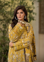 Bin Tayyab (BT006296 YELLOW) Women 3pcs